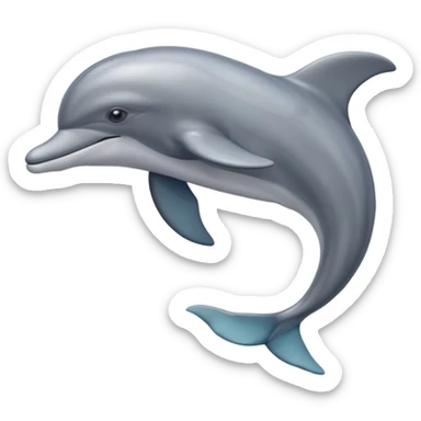 dolphine sticker