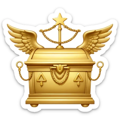 The ark of the covenant ￼ sticker