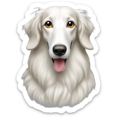Borzoi sticker