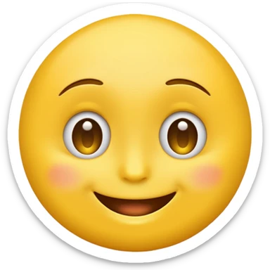 iphone yellow emoji telling a secret  sticker