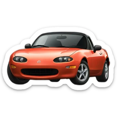Miata mx4 sticker
