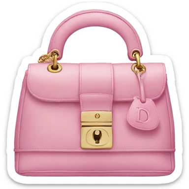 pink dior bag sticker