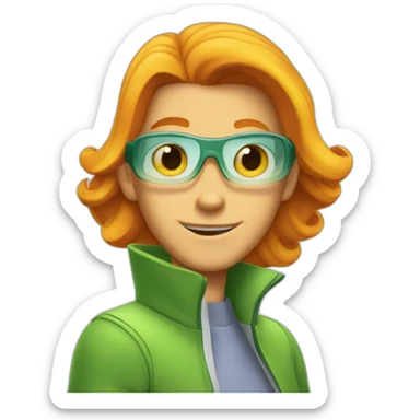 Totally Spies Jerry sticker
