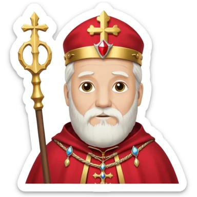 Sint nikolaas sticker