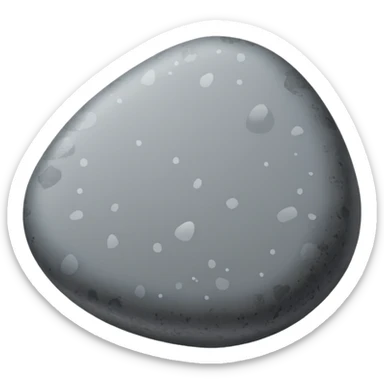 A smooth river stone polished by flowing water.


































































 sticker