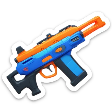 Nerf gu toy sticker