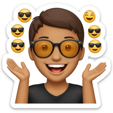 omg lmao ffs yolo rollo vibe coder emojis sticker