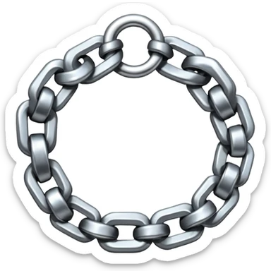 broken chain sticker