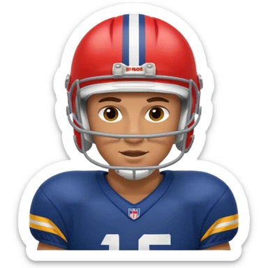 a football Team Players sticker