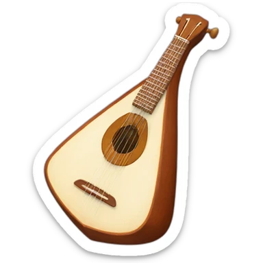 Erlandskian The Balalaika piccolo Balalaika Family instrument sticker