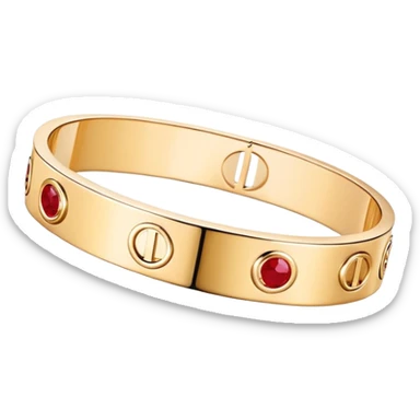 Cartier love bracelet  sticker