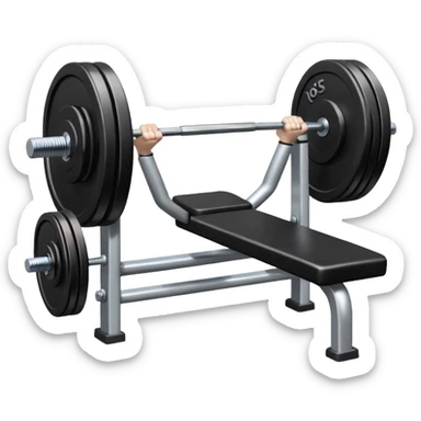 bench press sticker