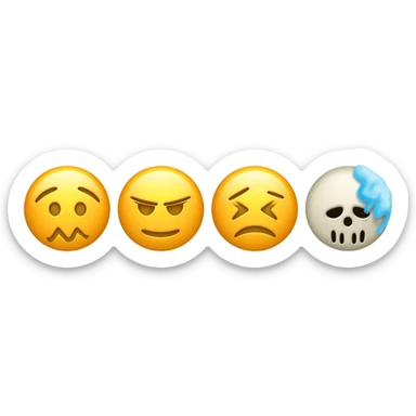 Emojis👿🥶☠️ sticker