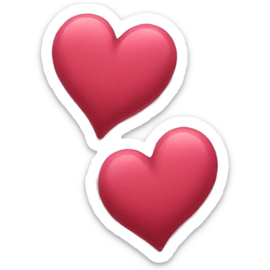 Heart sticker