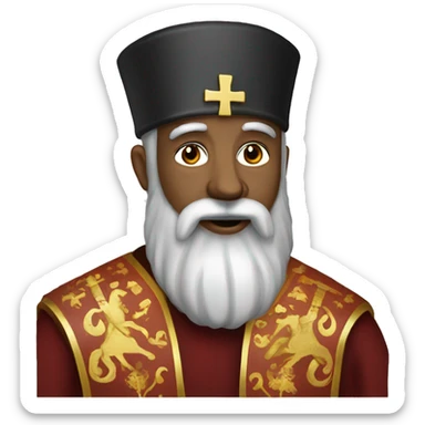 Orthodox saint nicolas sticker