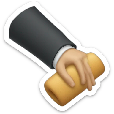 Poignet de main sticker