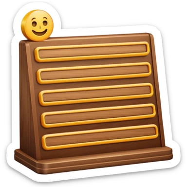 I want to generate a 3d image of a leaderboard sticker