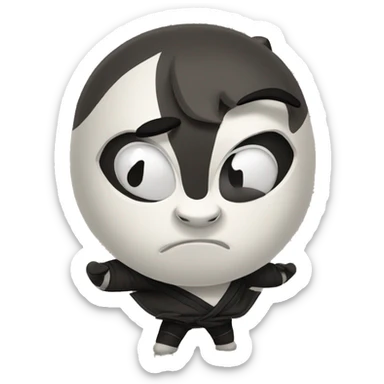 Kungfu panda sticker