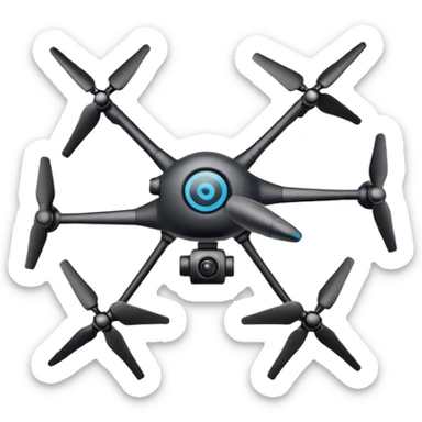 drone catcher radio wave sticker