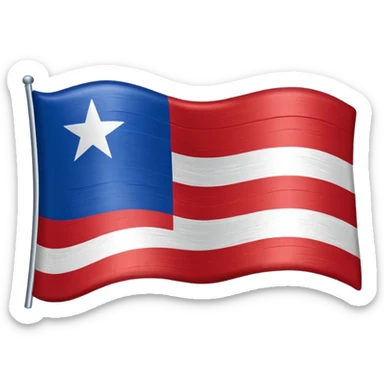 Puerto Rico flag sticker