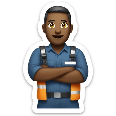 A ministry of energy worker  sticker