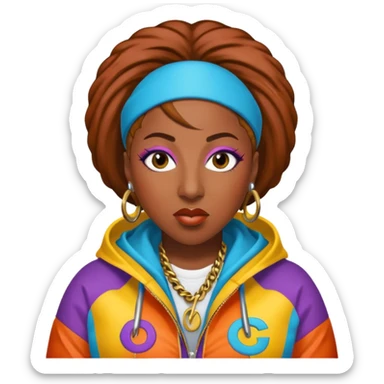 Missy Elliott sticker