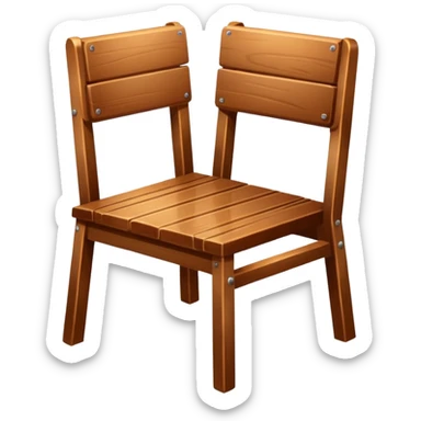 Chair sticker