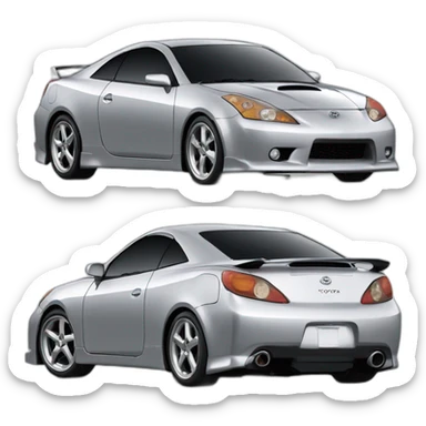 2005 toyota celica sticker