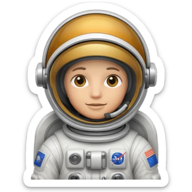astronaut suit sticker