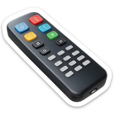 tv Remote sticker