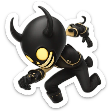 BENDY AND THE INK MACHINE TM KAPWING sticker
