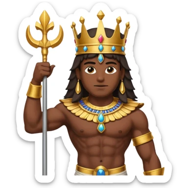 Min from Egyptian Gods sticker