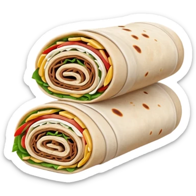 small shawarma sticker