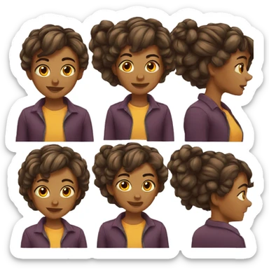 cara de pregunta sticker