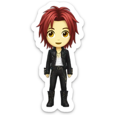 Visual kei sticker