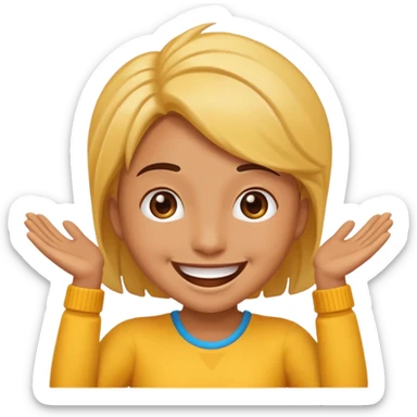 create a person emoji of Barcavibe is the superpower name Brings energy, momentum, and structure more fun sticker