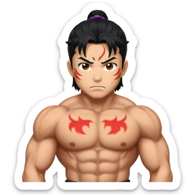 deamon slayer toji sticker