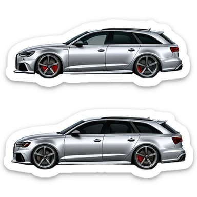Audi-RS6 sticker