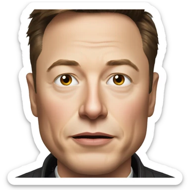 Elon musk sticker