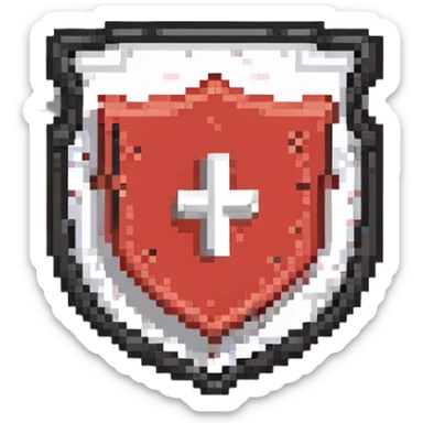 YouTube Premium member badge with red shield and white play button sticker