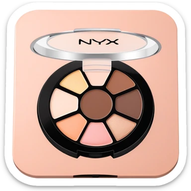 NYX Palette-sculpture,highlighter,powder sticker