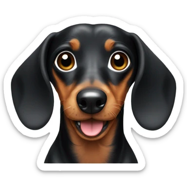 Miniature dachshund  sticker