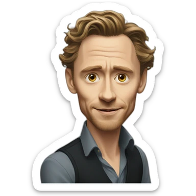 Tom Hiddleston sticker