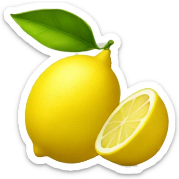 lemon sticker