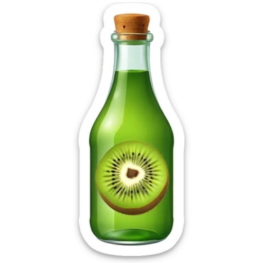 Kiwi bottle sticker