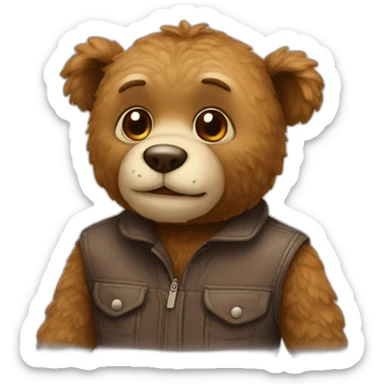 Nounours sticker