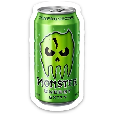 Monster energy drink sticker