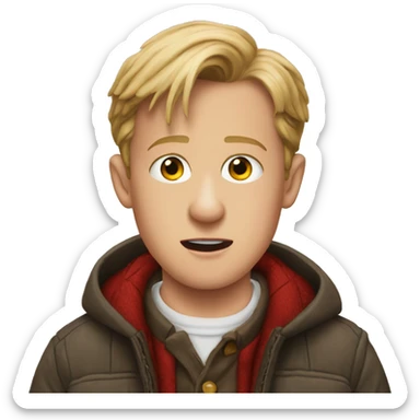Home alone movie sticker