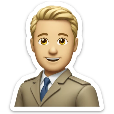 a northern sales rep for a model railway company sticker