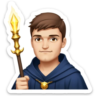 Stormcaller Wizard sticker
